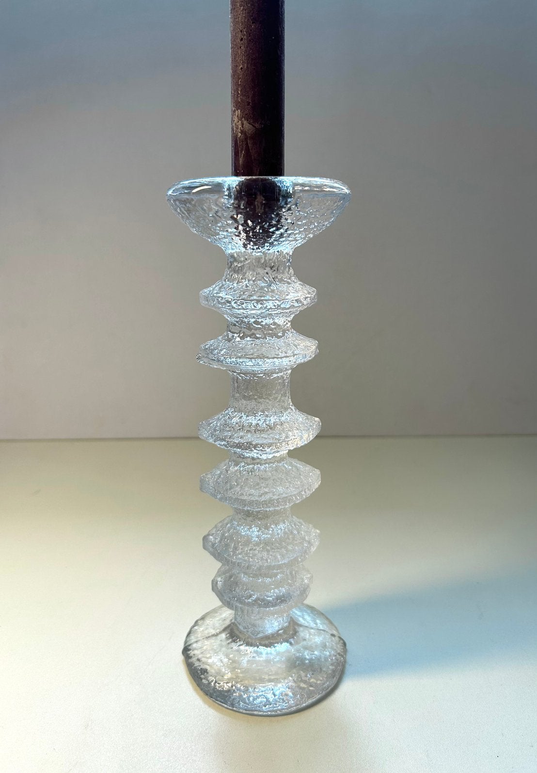 Iittala Festivo kandelaar 6 ringen, Ophalen of Verzenden, Glas
