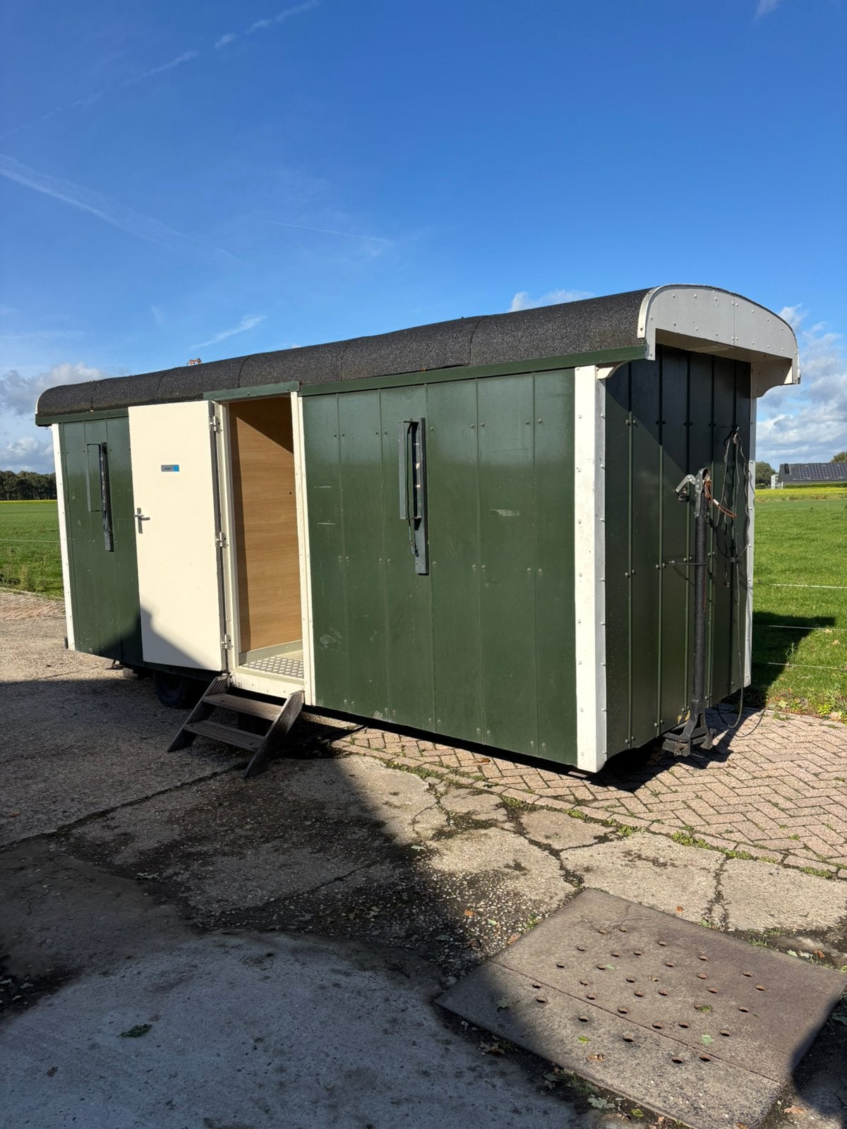 Toilet wagen, Ophalen, Zo goed als nieuw
