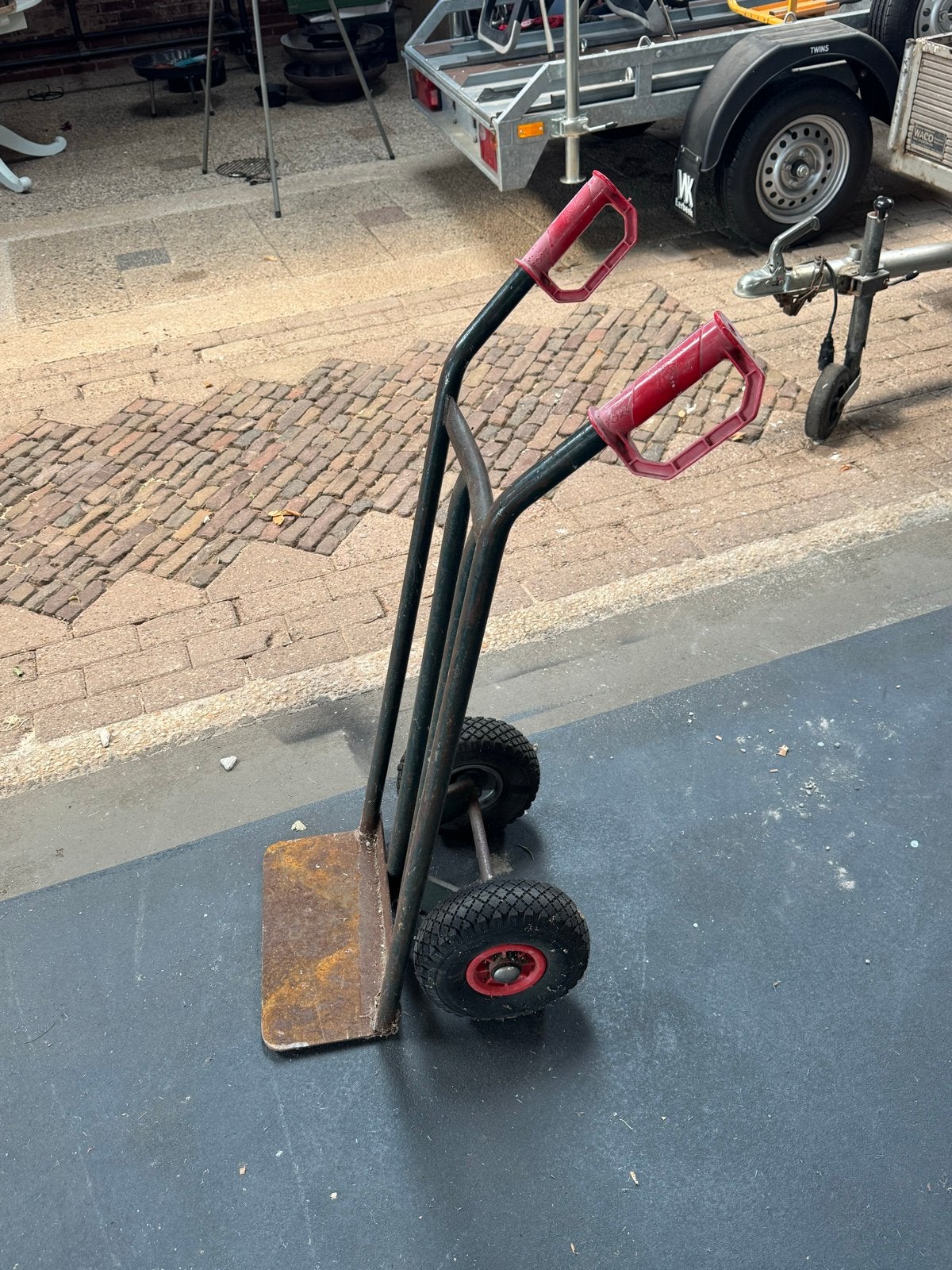Robuuste steekwagen - Gebruikt maar functioneel, Ophalen, Gebruikt, Steekwagen