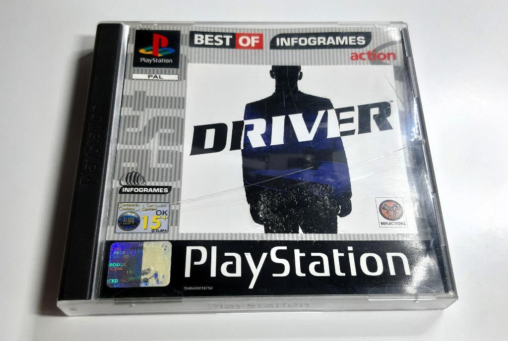 Driver Playstation 1 Ps1, Spelcomputers en Games, Games | Sony PlayStation 1, Gebruikt, 1 speler, Racen en Vliegen, Eén computer