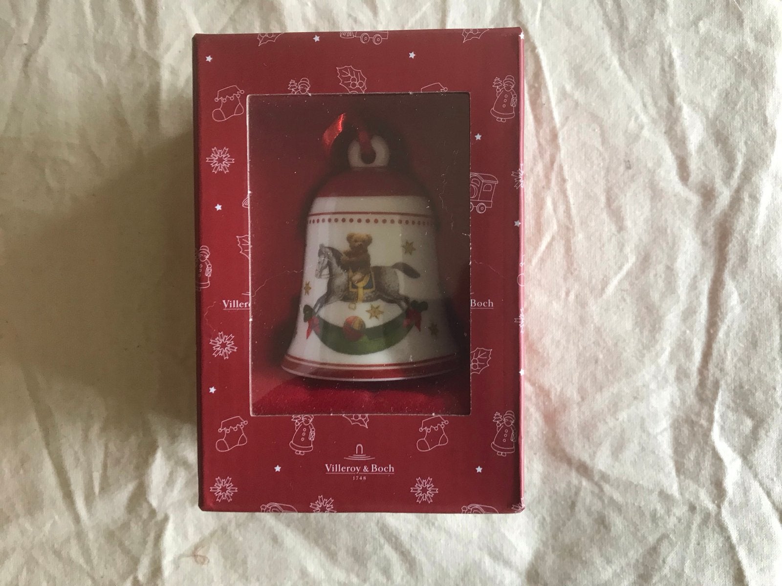 Kerstklokje Villeroy & Boch, Ophalen of Verzenden