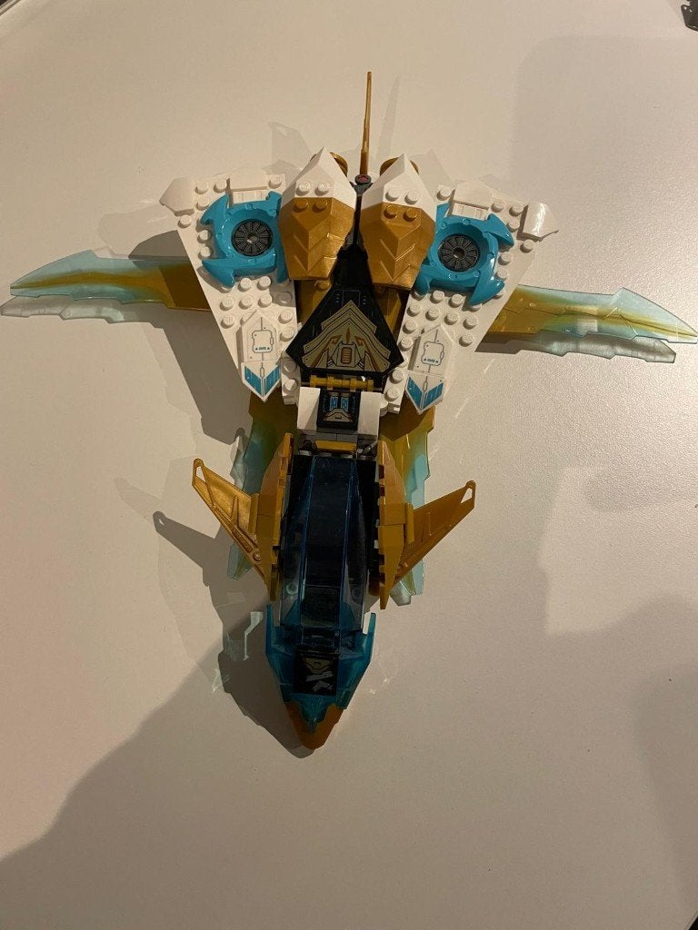Lego Ninjago Zane's gouden drakenvliegtuig 71770, Gebruikt, Lego, Overige typen, Ophalen of Verzenden