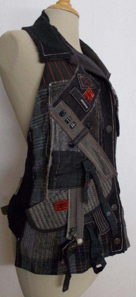 Apart en stoer gilet/top van Tricot Chic! L, Bruin, Verzenden, Maat 42/44 (L), Zo goed als nieuw