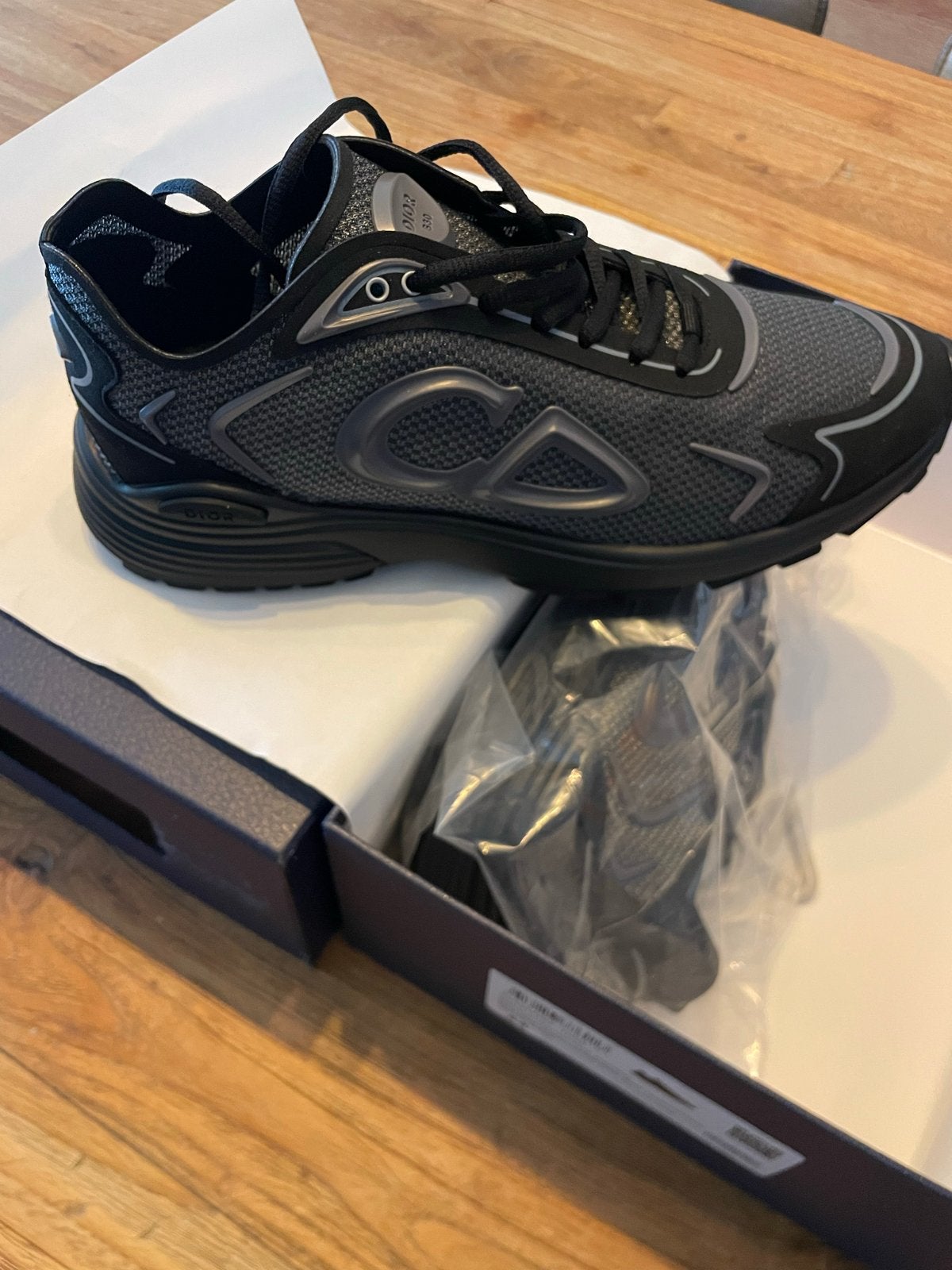 Dior B30 Countdown Tech Sneaker Zwart Maat 44, Ophalen of Verzenden, Nieuw, Zwart, Sneakers of Gympen