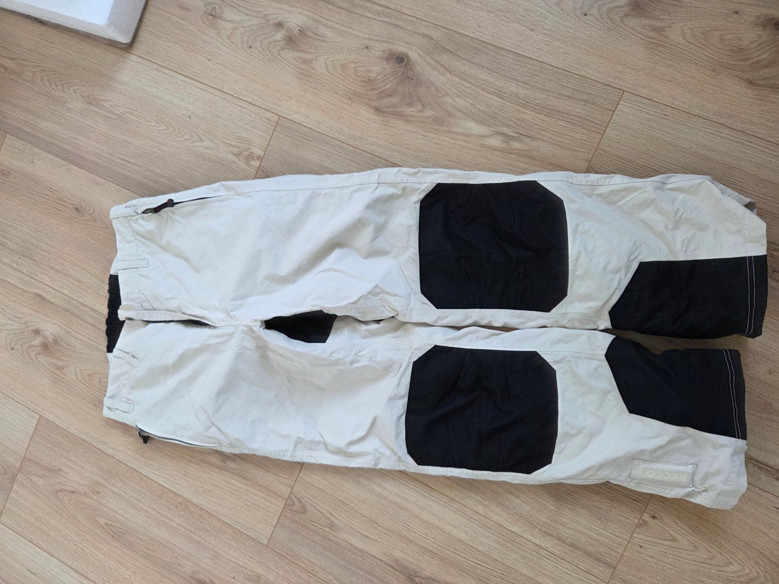 Skibroek XL crème met zwarte accenten - Spex, Broek, Maat 46/48 (XL) of groter, Ophalen of Verzenden, Stex