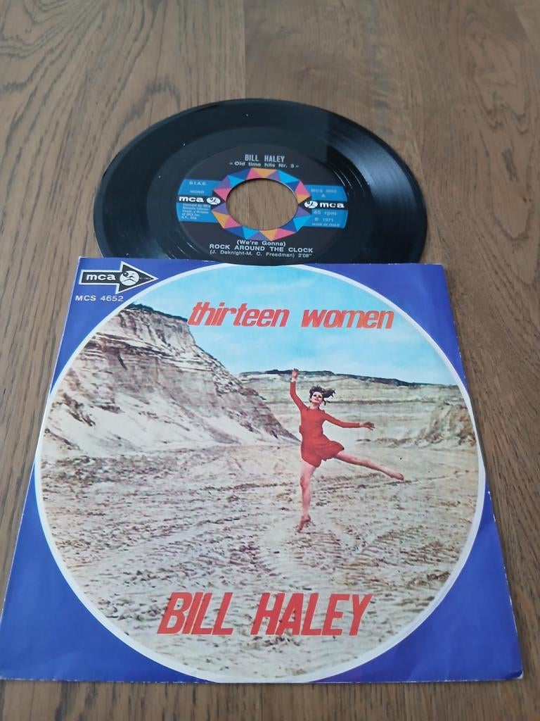 VINYL SINGLE   BILL HALEY  1971, Ophalen of Verzenden, Zo goed als nieuw, Overige formaten, Rock-'n-Roll
