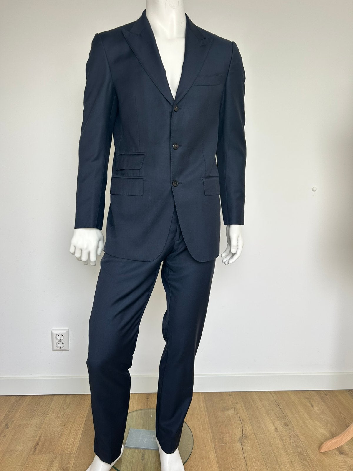 Suitsupply kostuum maat 50, Ophalen of Verzenden, Zo goed als nieuw, Maat 48/50 (M), Blauw