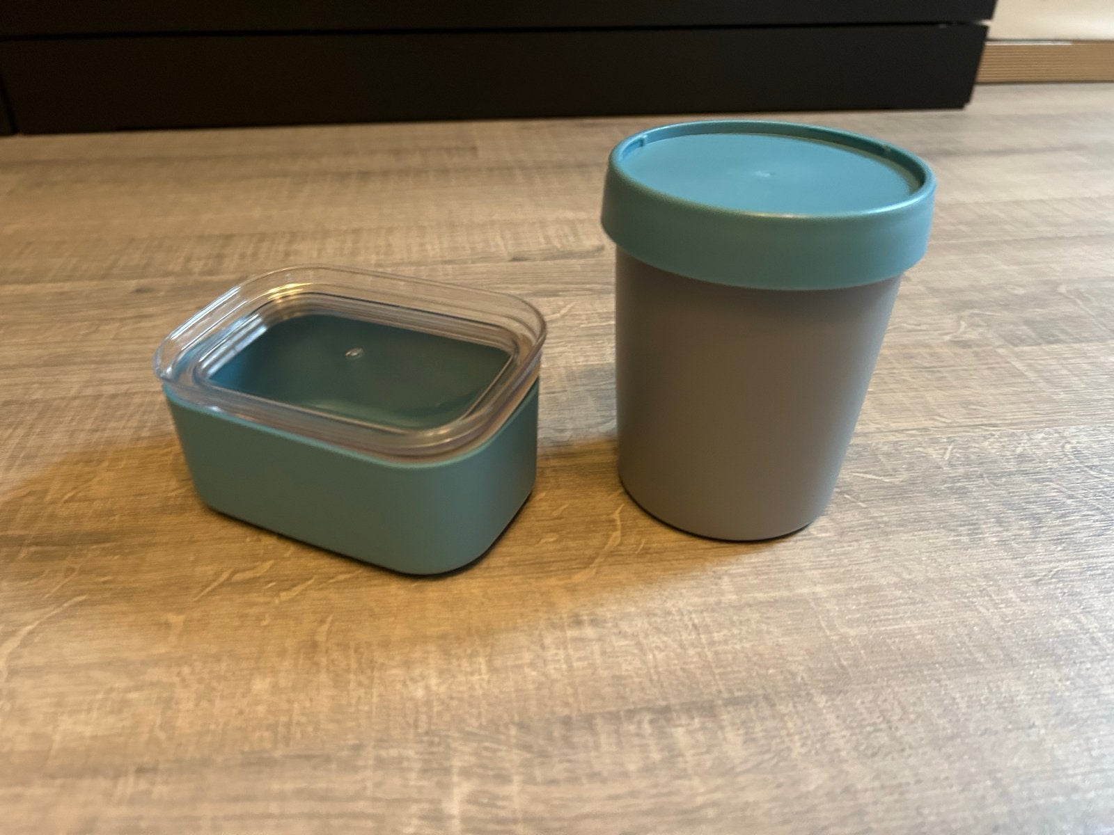 Beker met houder voor fruit/muesli en los bakje, Huis en Inrichting, Keuken | Keukenbenodigdheden, Ophalen, Kunststof, Meerkleurig