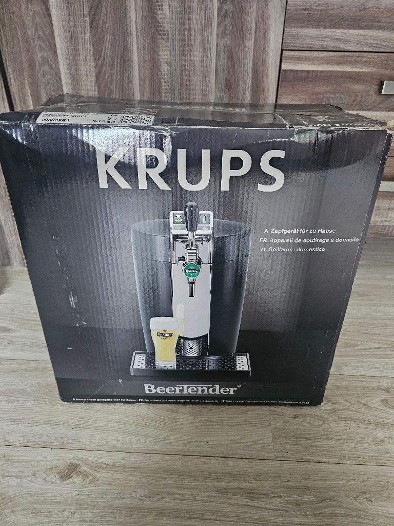 Krups beertender nieuw in doos, Ophalen of Verzenden, Nieuw, Krups
