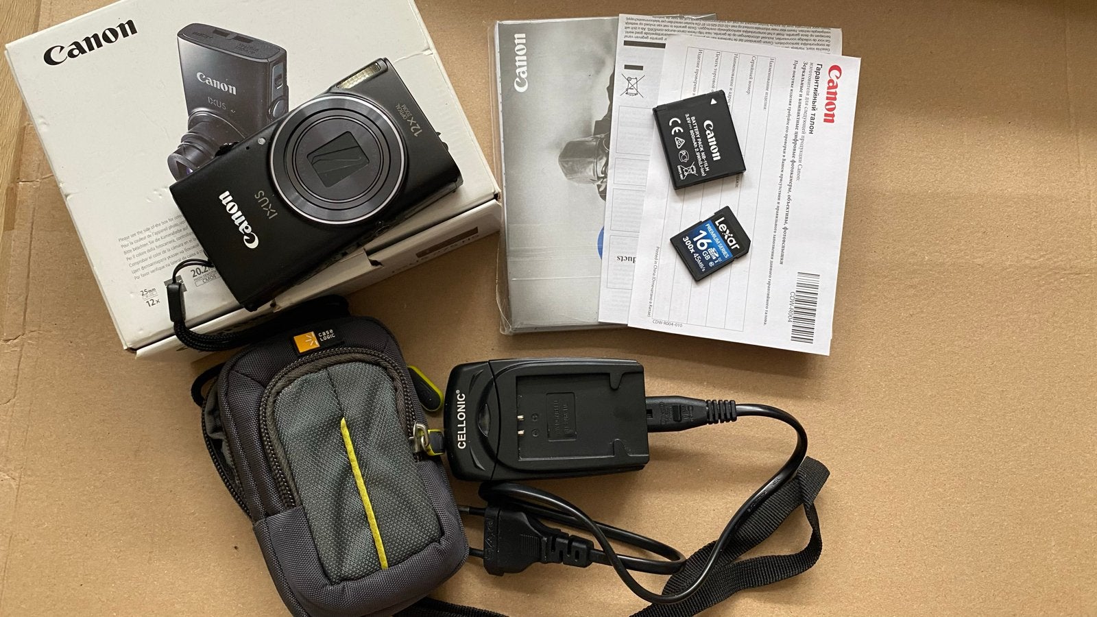 Canon IXUS 275 HS Compactcamera met accessoires, Gebruikt, Canon, Ophalen of Verzenden, Compactcamera