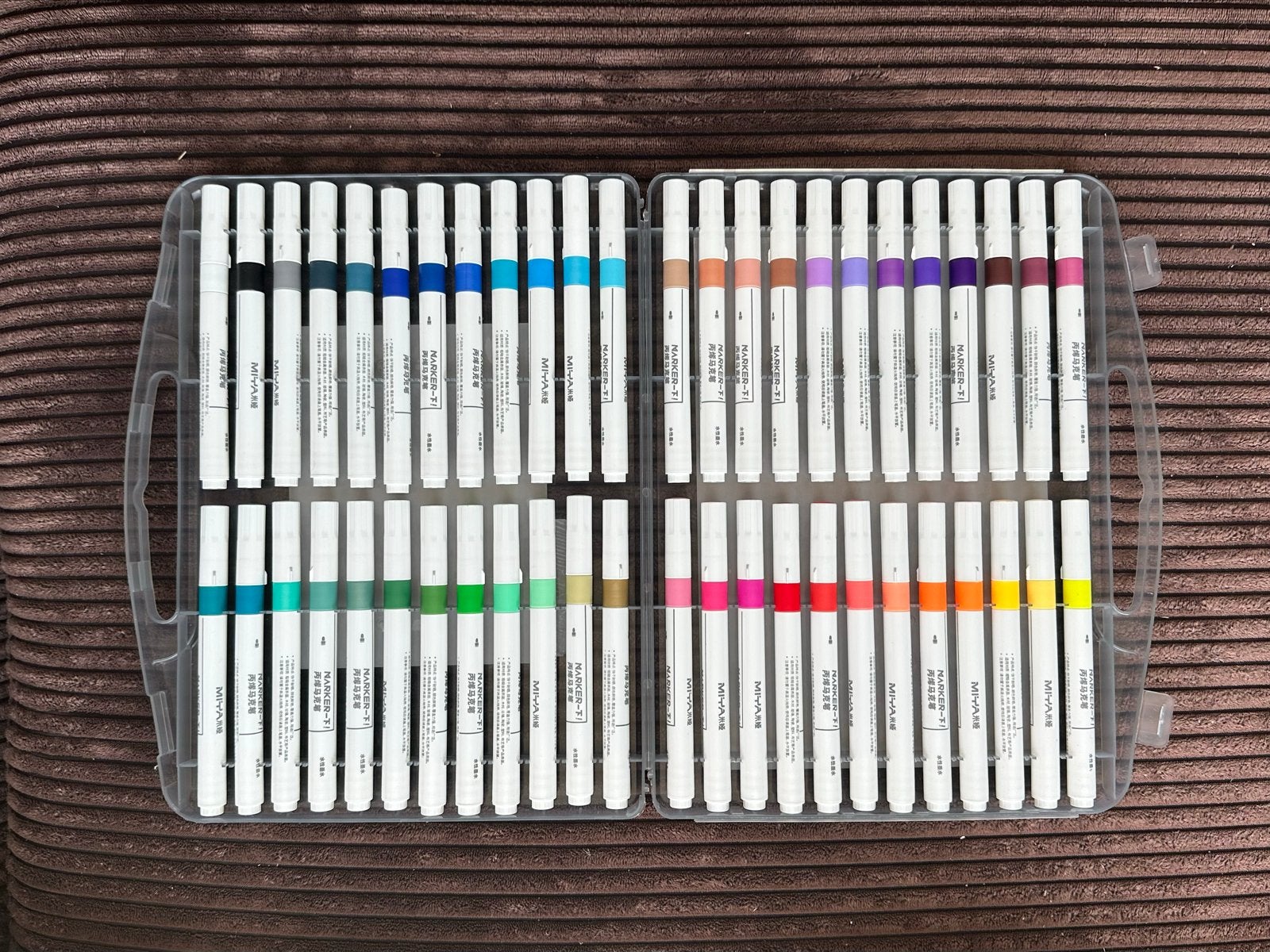 Miya Marker-T! Acryl Markers Set - 48 Stuks, Ophalen of Verzenden, Nieuw, Potlood of Stift