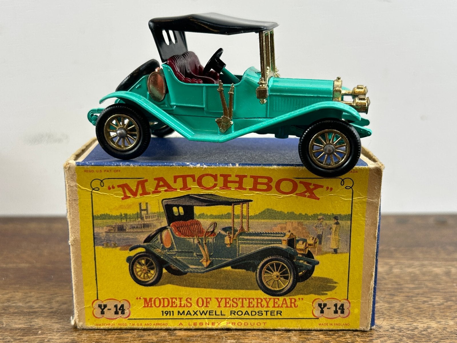 Matchbox Models of Yesteryear Y-14 1911 Maxwell Roadster, Ophalen of Verzenden, Zo goed als nieuw, Auto, Matchbox