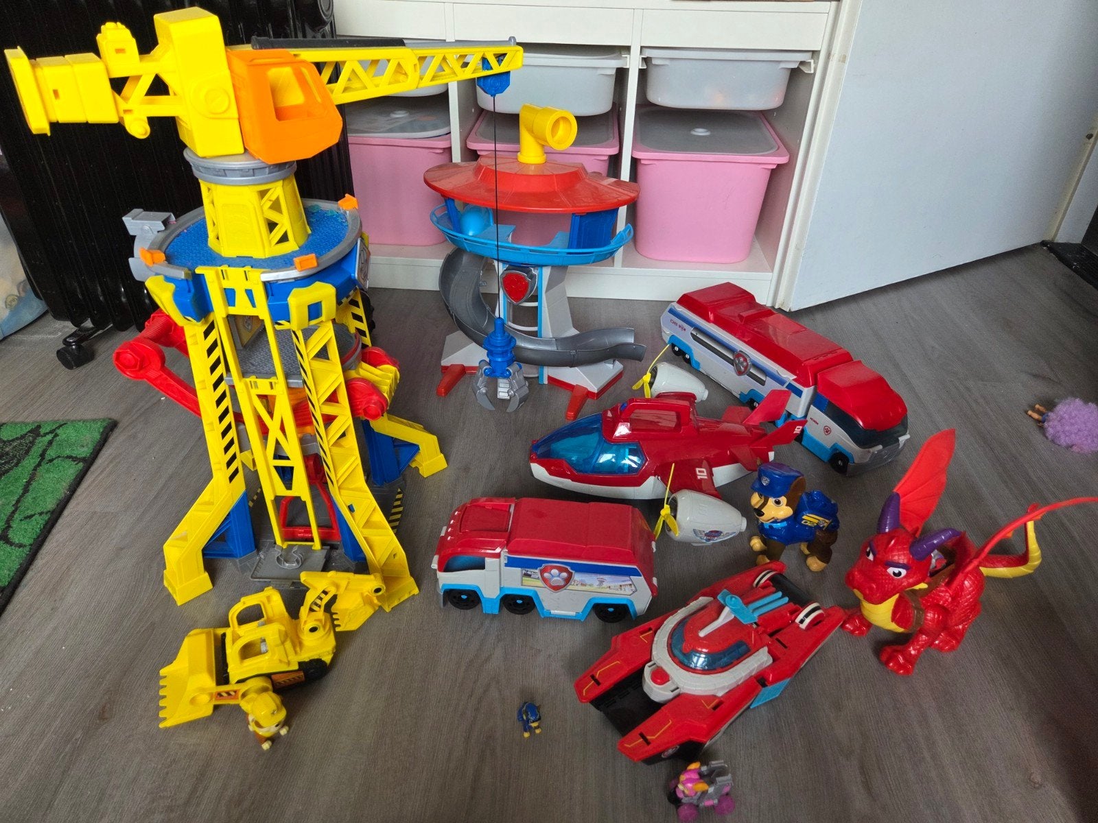 Paw patrol set, Ophalen, Handmatig, Overige merken