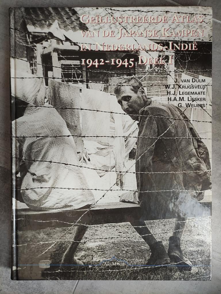 Atlas van de japanse kampen in nederlands-indië 1942-1945, Ophalen of Verzenden, Boek of Tijdschrift