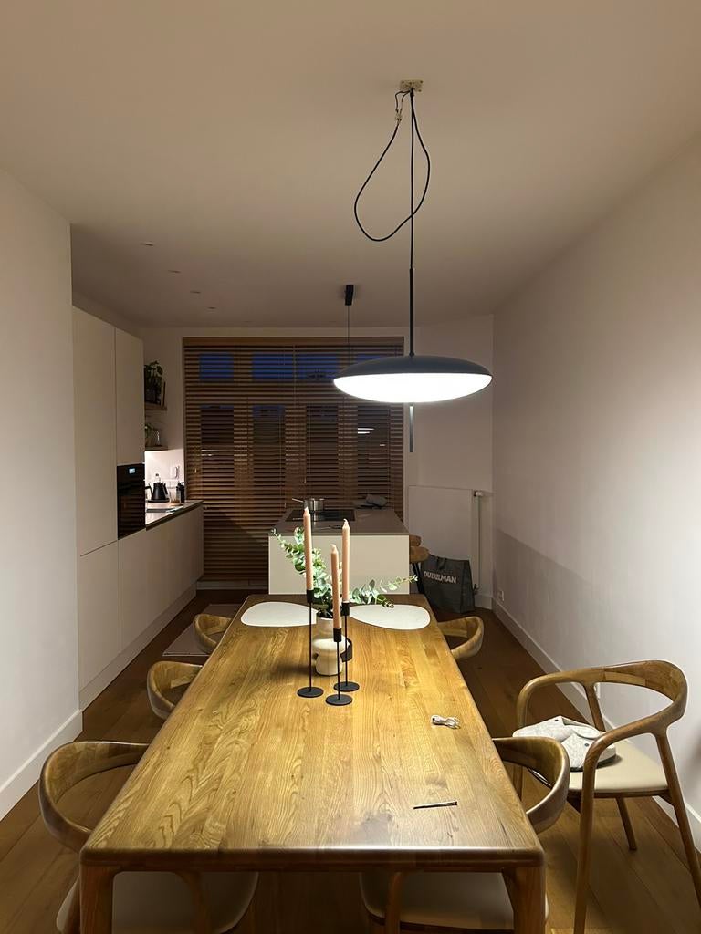 Japandi/Bauhaus Hanglamp, Ophalen, 100 tot 150 cm, Nieuw, 50 tot 100 cm