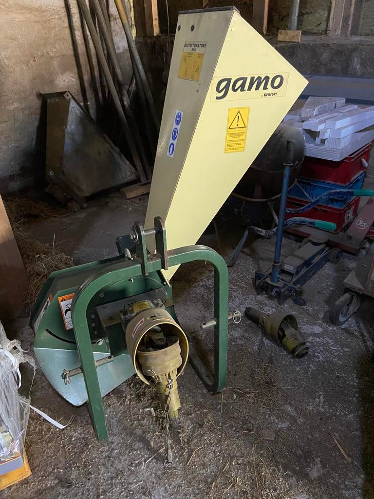 Hakselaar driepunts Negri Gamo 130/T, Tuin en Terras, Ophalen, Zo goed als nieuw