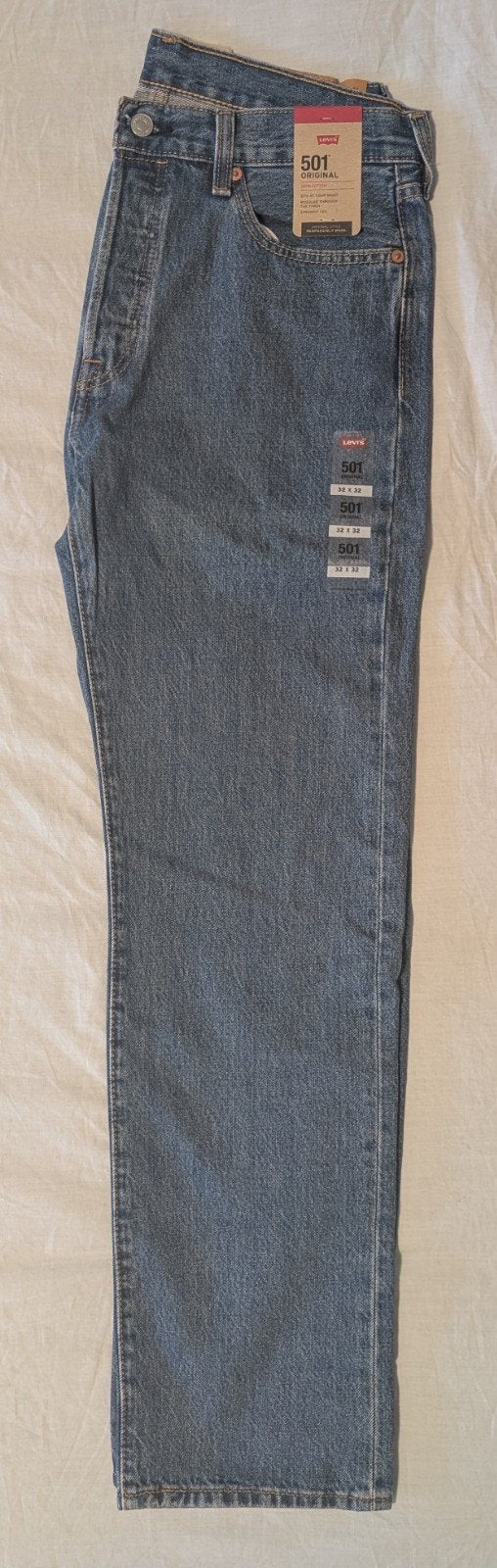 Levi's 501 (nieuw, 2 paar), Blauw, Nieuw, W32 (confectie 46) of kleiner, Ophalen of Verzenden