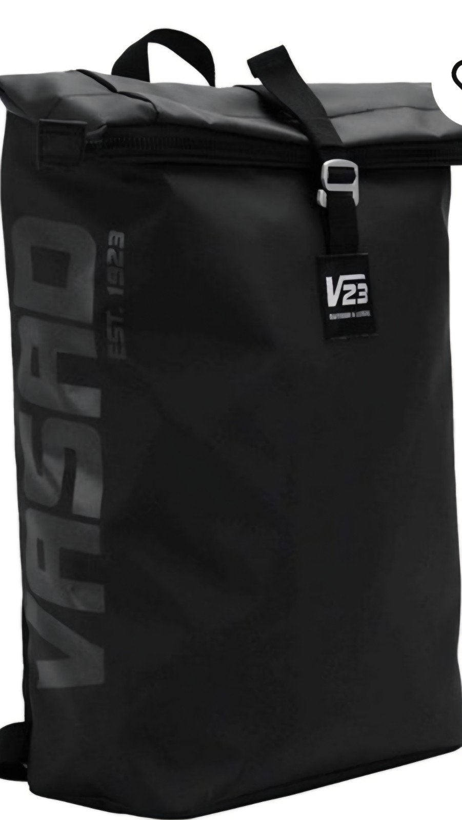 nieuwe rugtas outdoor V23 VASAD ALL WEATHER ZWART TARPAULIN, Sieraden, Tassen en Uiterlijk, Tassen | Rugtassen, 25 tot 40 cm, Nieuw
