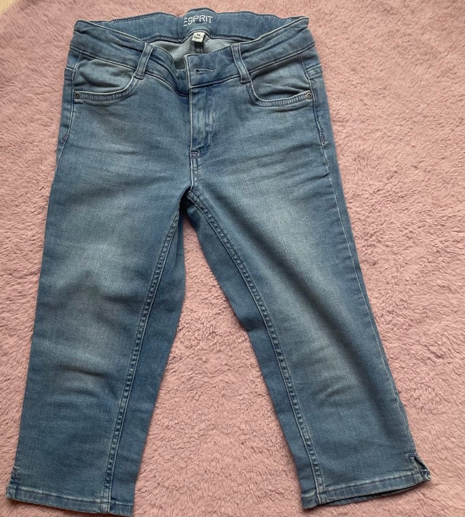 3-kwart skinny jeans maat 164, Broek, Meisje, Nieuw, Ophalen of Verzenden