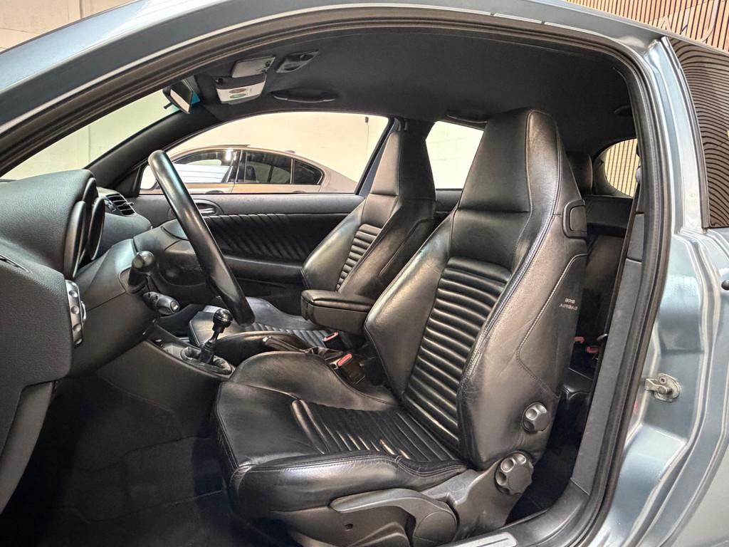 Alfa Romeo 147 3.2 V6 GTA - ZWART LEER - HANDGESCHAKELD, Auto's, Alfa Romeo, Gebruikt, Zwart, Blauw, Handgeschakeld