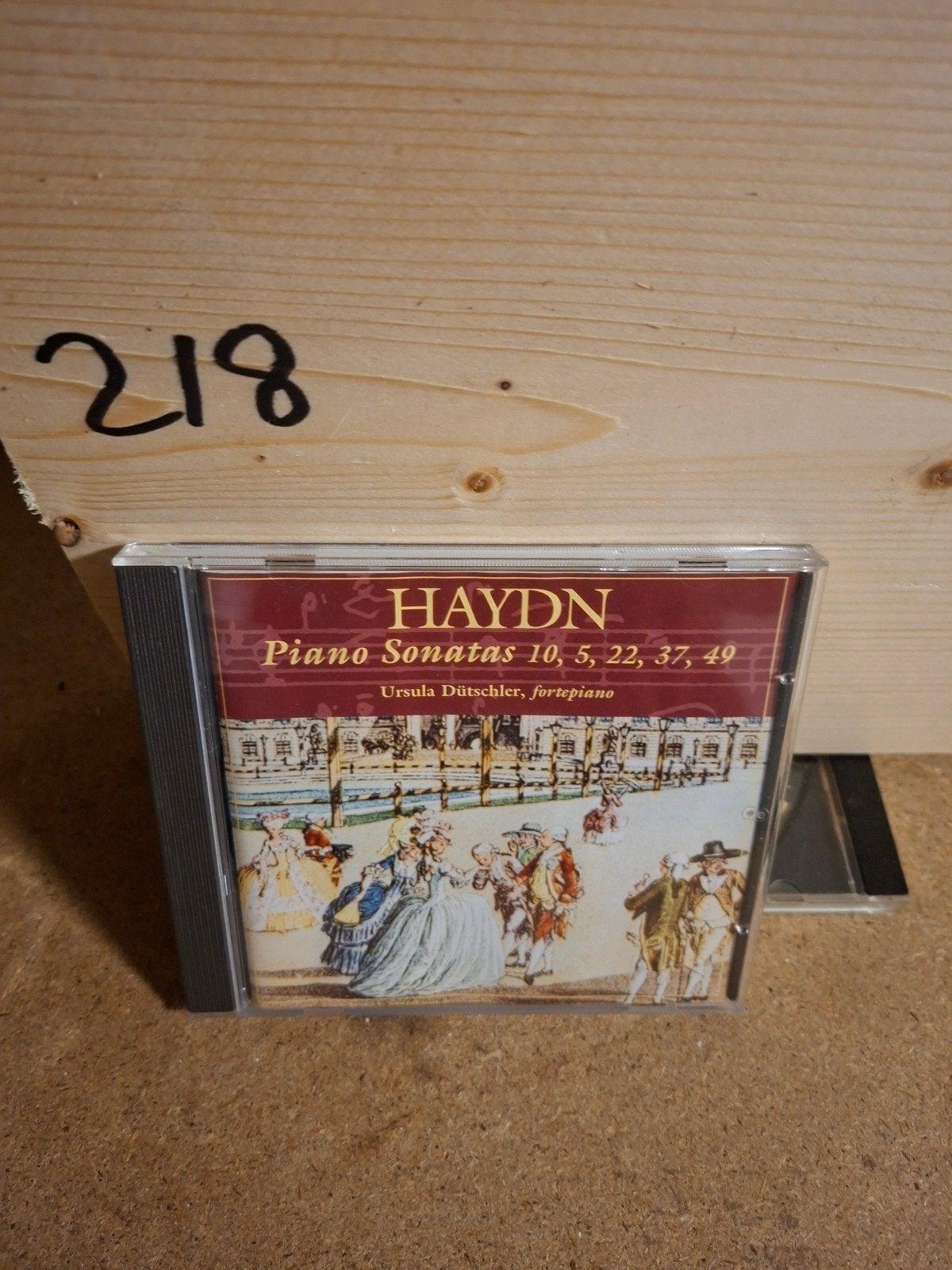 Haydn: Piano Sonatas 10, 5, 22, 37, 49 - Ursula Dütschler, Gebruikt, Haydn, Ophalen of Verzenden, Classicisme