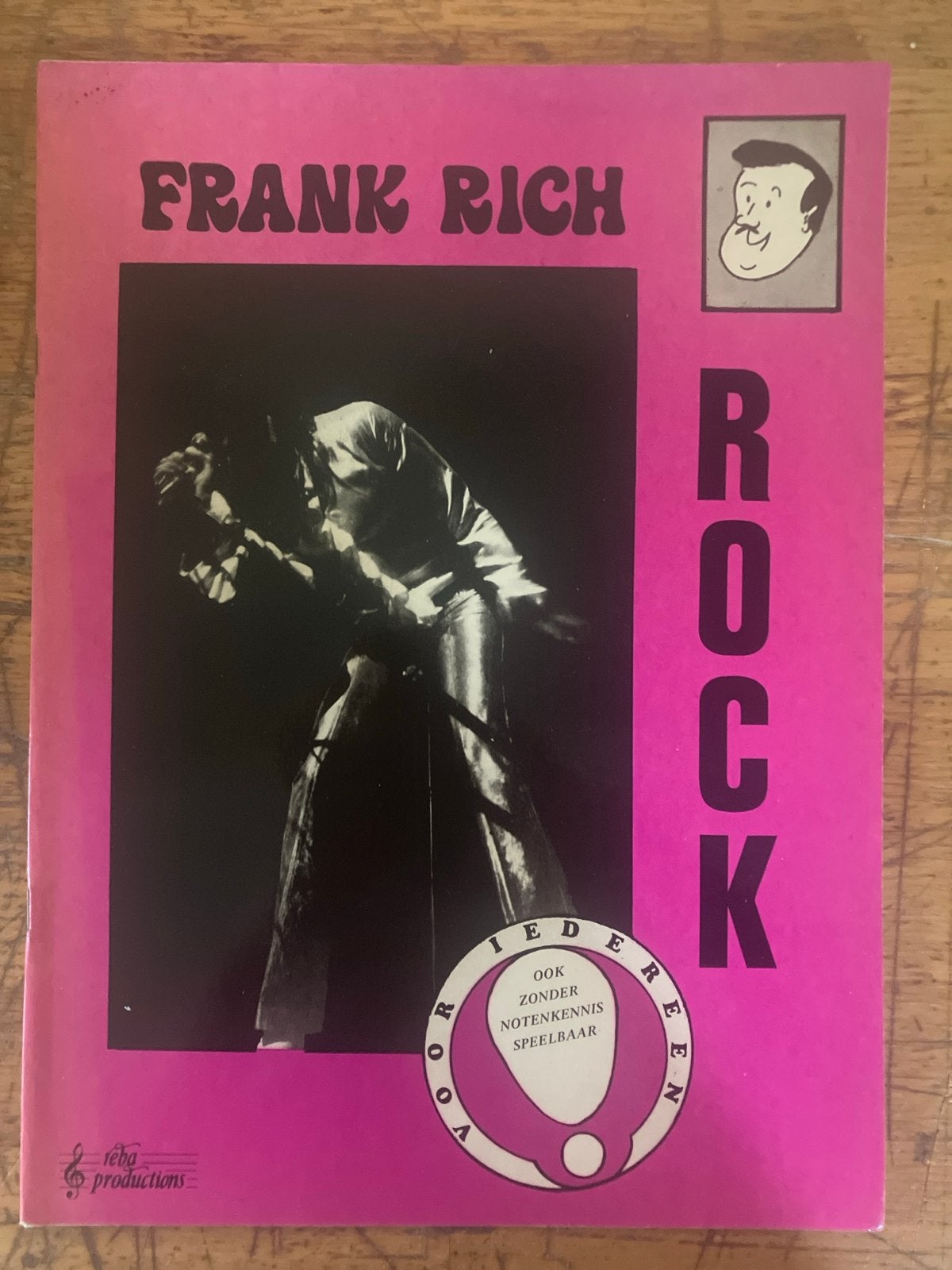 Frank Rich Rock Liederen - Ook zonder noten kennis speelbaar, Ophalen of Verzenden, Gitaar, Gebruikt, Rock en Metal