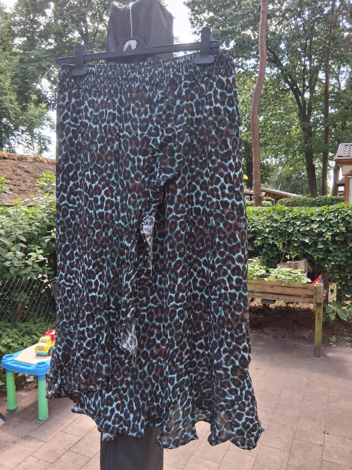 DIDI Leopard Print Maxi Rok - Maat M, Kleding | Dames, Rokken, Maat 38/40 (M), Bruin, Didi, Ophalen of Verzenden