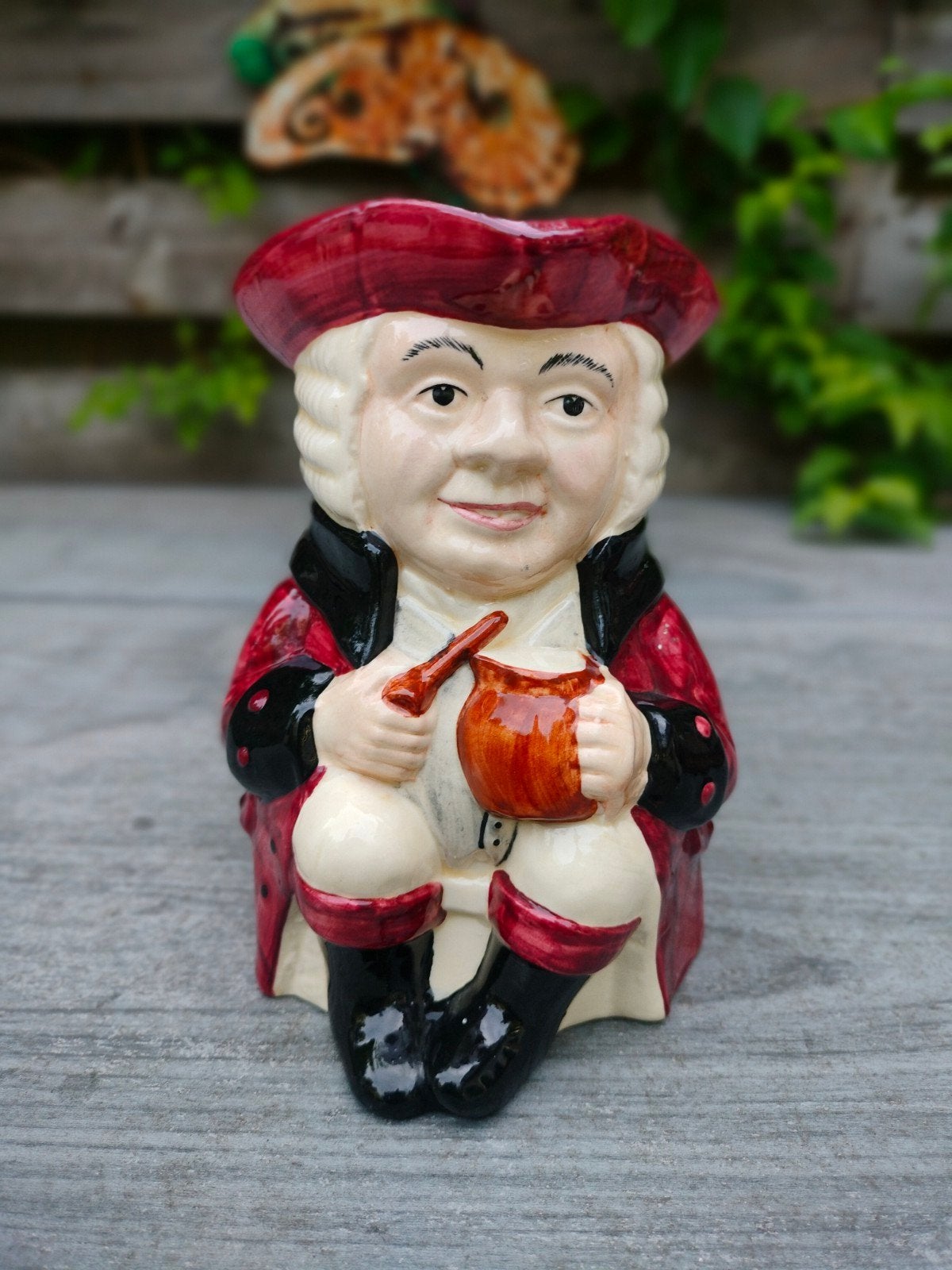 Vintage Old Ellgreave Pottery Aaron Toby Jug, Ophalen of Verzenden