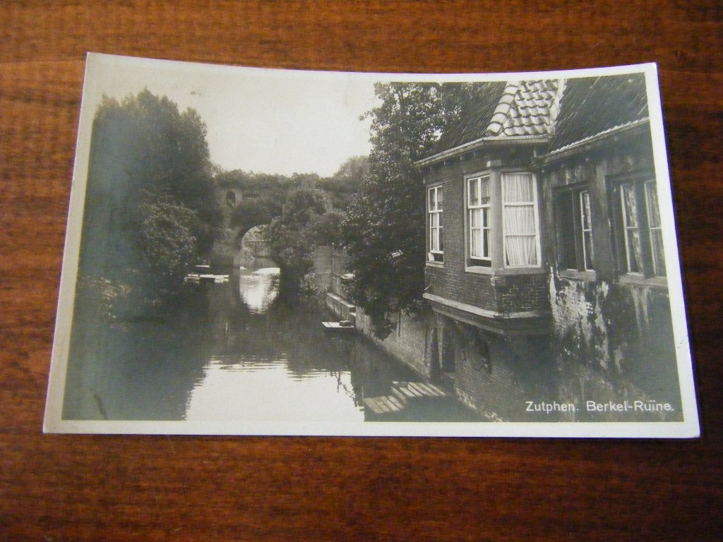 G40 - Zutphen - Berkel-Ruïne - 1930 - Mooi/Oud, Ophalen of Verzenden, 1920 tot 1940, Gelderland