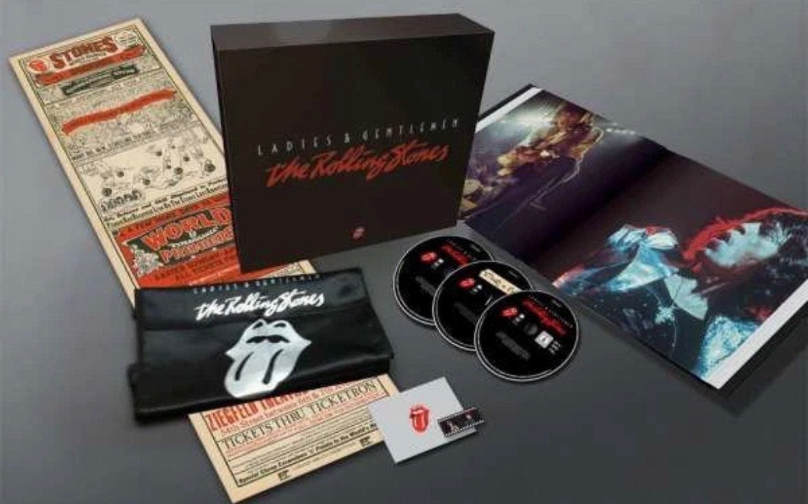 The Rolling Stones - Ladies & Gentlemen dvd Boxset, Alle leeftijden, Nederlands, Ophalen of Verzenden, Zo goed als nieuw