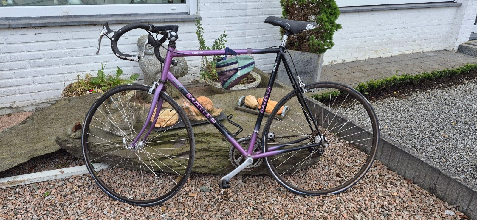 Gazelle fiets, Fietsen en Brommers, Fietsen | Racefietsen, Minder dan 10 versnellingen, Gebruikt, Aluminium, Ophalen of Verzenden