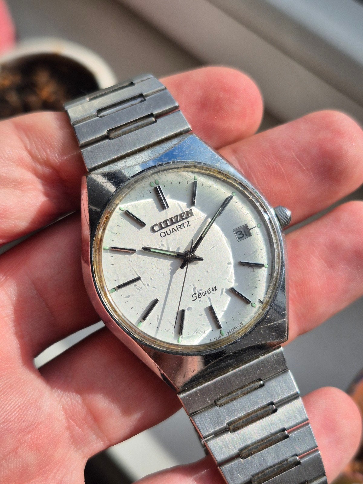 Citizen Seven Quartz Ref. 1410-069749 SMK Vintage Reparatie, Gebruikt, 6-1-12 Tanashi-cho, Nishi-Tokyo-shi, Tokyo 188-8511, Japan