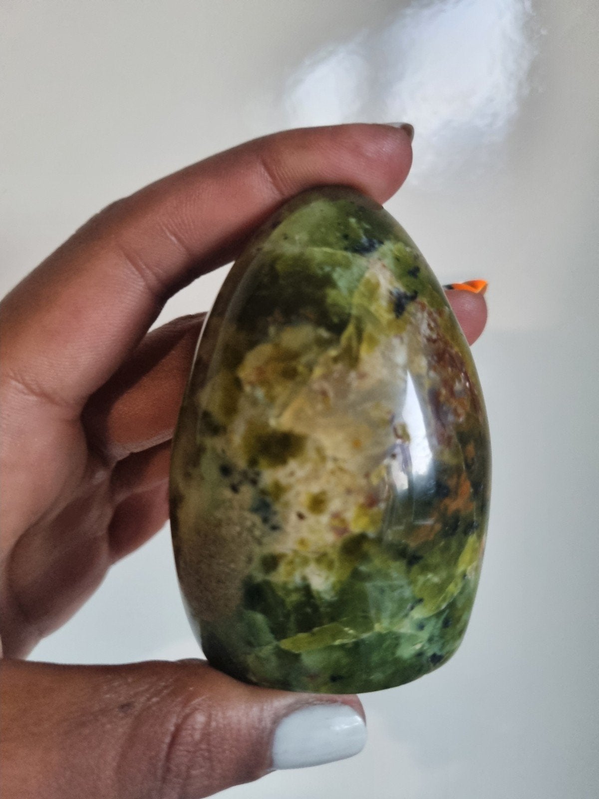 groene opaal sculp, Sieraden, Tassen en Uiterlijk, Ophalen of Verzenden