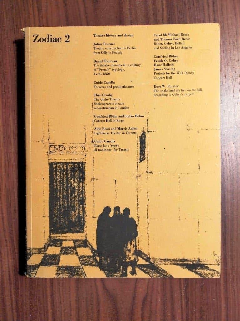 ZODIAC 2 - Theatre History and Design (sept 1989), Boeken, Ophalen of Verzenden, Gelezen, Architecten