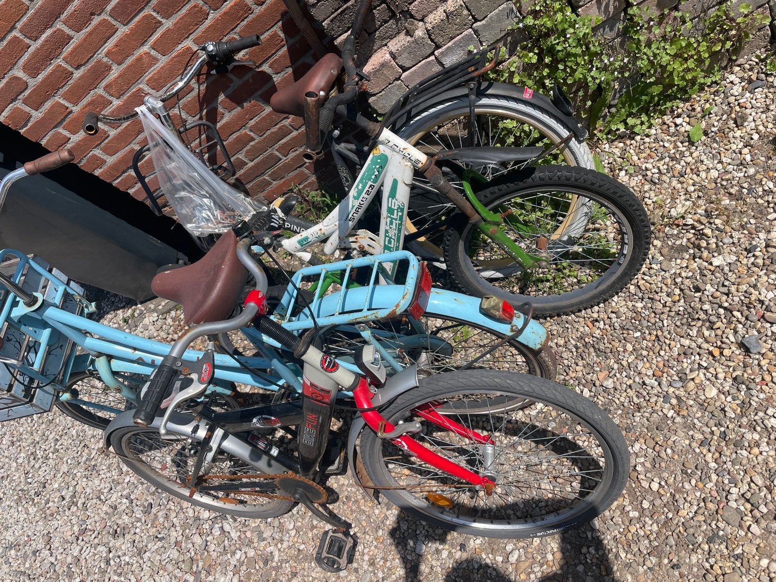 Gratis op te halen oud ijzer, Fietsen en Brommers, Ophalen, Zo goed als nieuw, Minder dan 14 inch