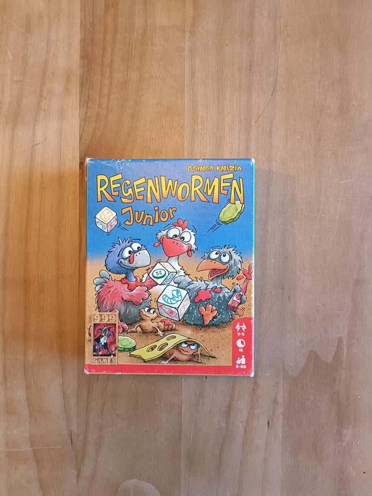 Spel regenwormen junior, Ophalen of Verzenden, Zo goed als nieuw