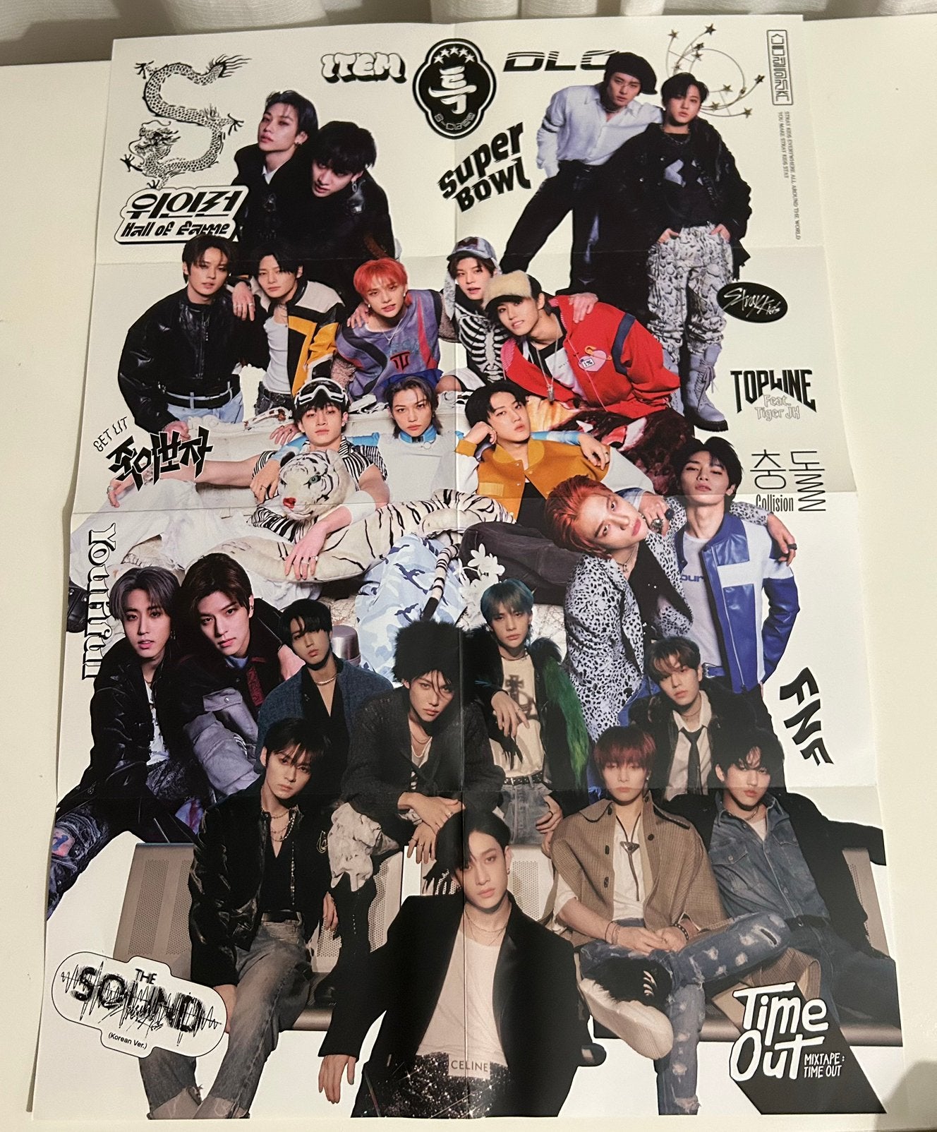 Straykids poster 5-star, Boeken, Strips | Comics, Eén comic, Ophalen of Verzenden, Nieuw, Overige gebieden