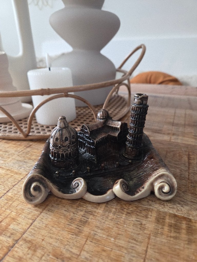 Vakantie souvenir van Italië, Verzenden, Zo goed als nieuw, Bruin, Steen/keramiek