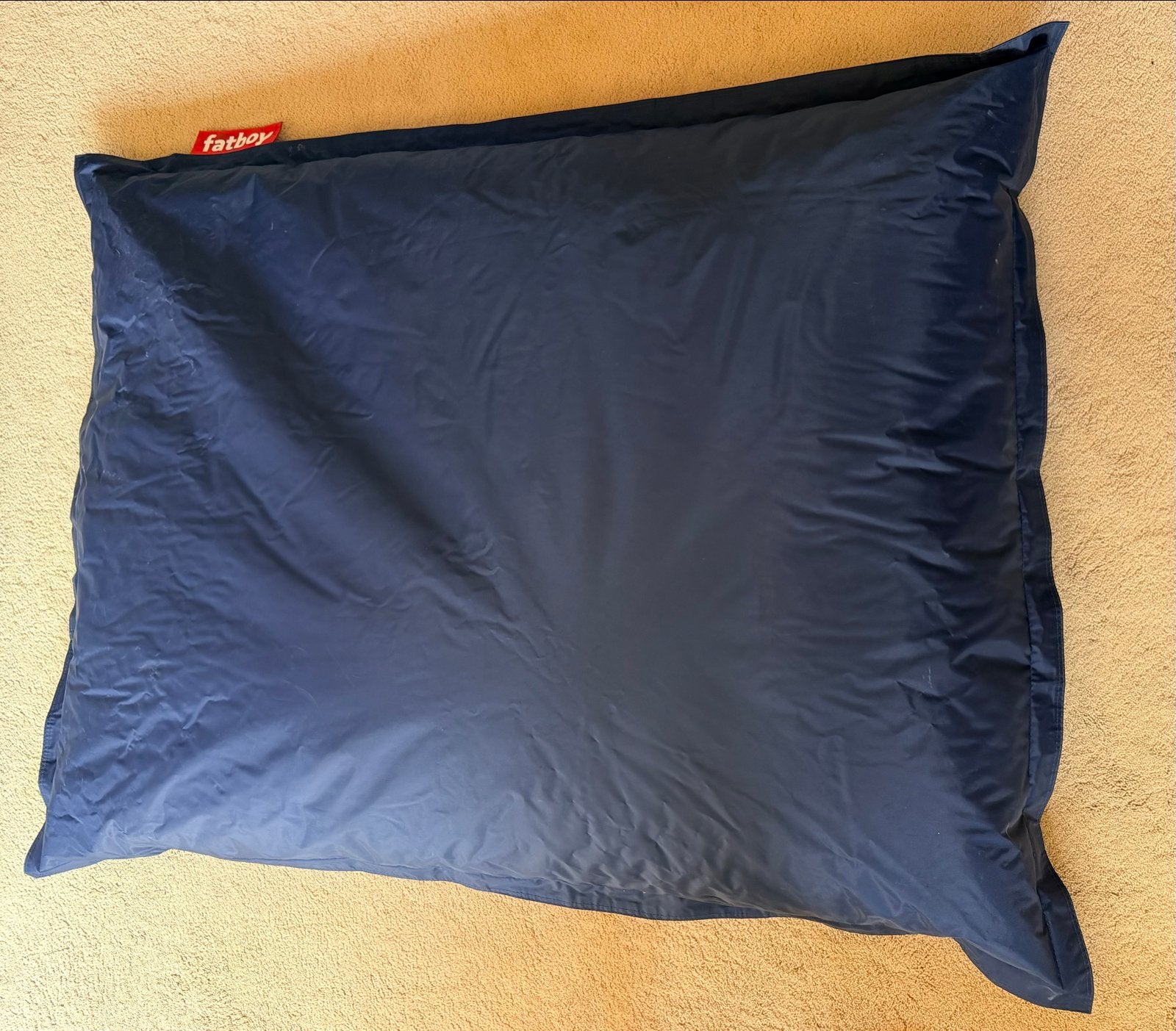 Fatboy Original Zitzak - Donkerblauw, Ophalen, Gebruikt, Blauw, Zitzak