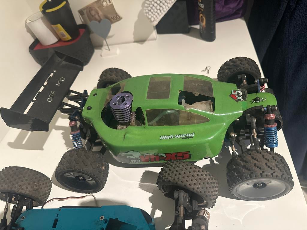 Speed Master VH-X5 Nitro Auto RC Buggy, Gebruikt, Auto offroad, Ophalen of Verzenden, Schaal 1:10