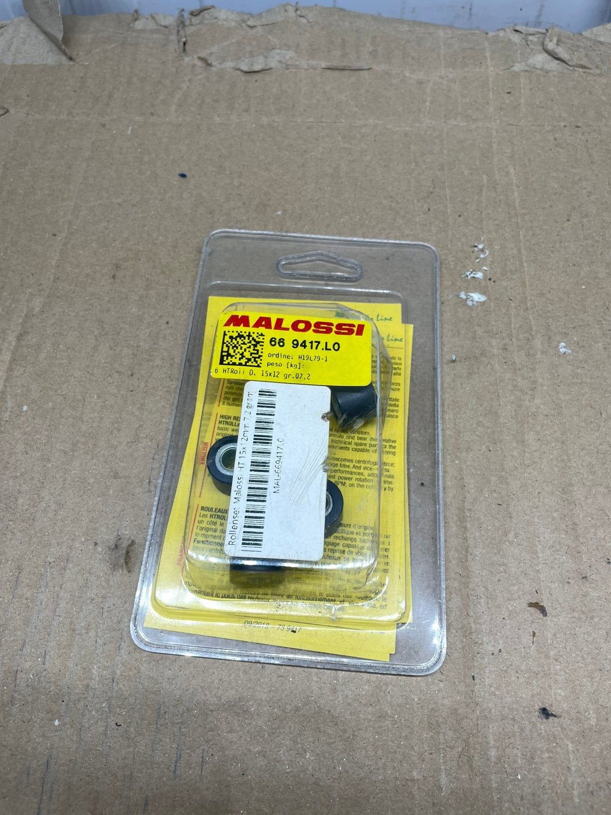 Malossi rollen 15x12 7,2 gram dichte verpakking, Ophalen of Verzenden, Nieuw, Overige typen, Overige merken
