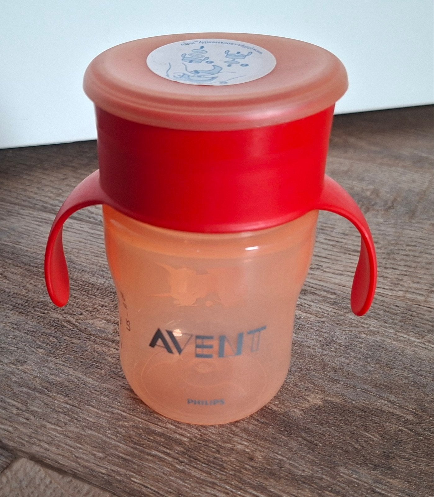 Philips Avent Antilekbeker met handvatten, Gebruikt, Drinkbeker, BPA-vrij, Philips Avent