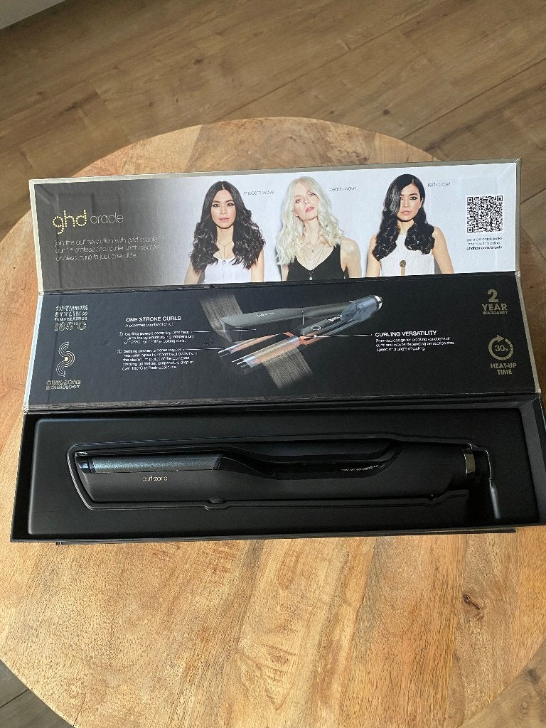 GHD Oracle Professional Curler [z.g.a.n.], Ophalen of Verzenden, Zo goed als nieuw, Krultang of Stijltang