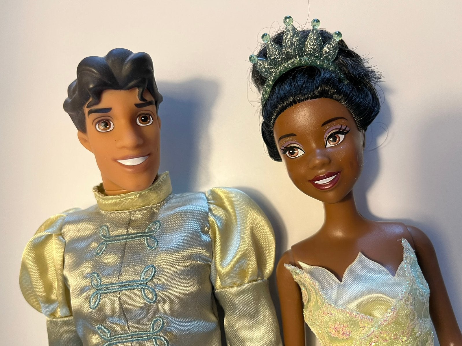 Disney The Princess and the Frog poppen set Naveen & Tiana, Verzamelen, Ophalen of Verzenden, Zo goed als nieuw, Pop