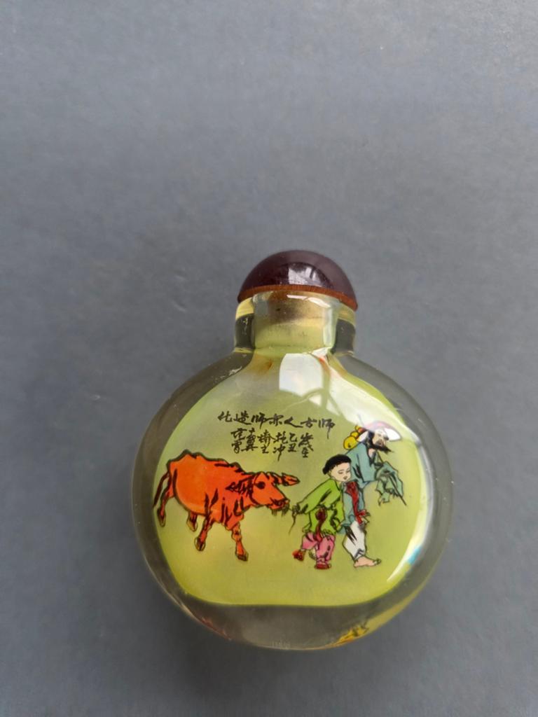 oude snuff bottle 2, Antiek en Kunst, Verzenden