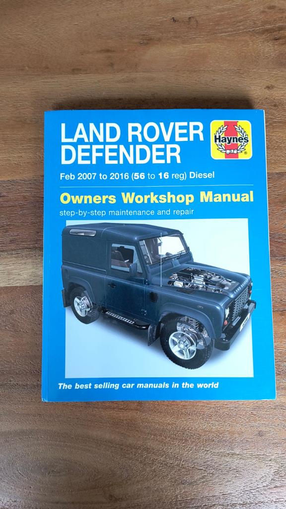 Haynes Owners Workshop Manual Land Rover Defender zgan, Boeken, Ophalen of Verzenden, Zo goed als nieuw, Overige merken