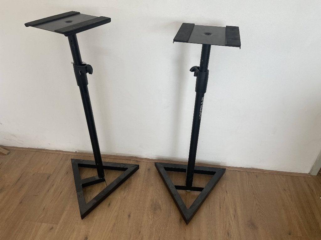 2x monitorstatief voor studiomonitoren, Verzenden, Overige typen, Overige merken