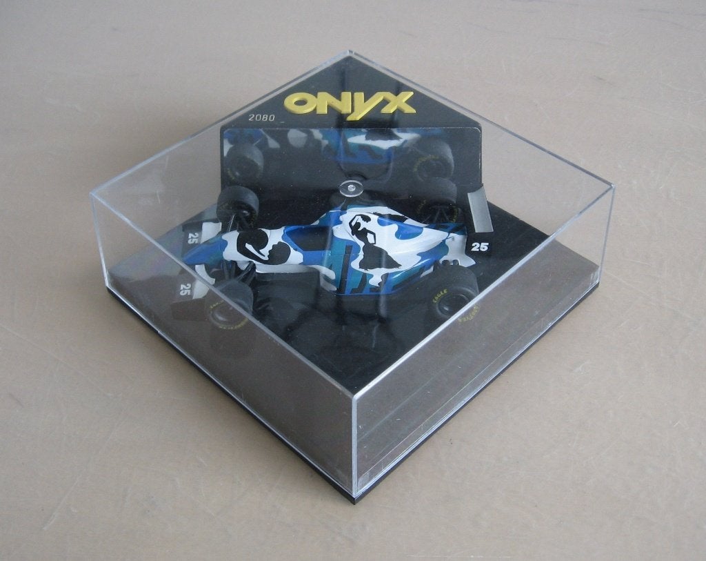 Onyx Ligier JS39 Martin Brundle (Hugo Pratt) 1/43 Formule 1, Ophalen of Verzenden, Nieuw, Formule 1