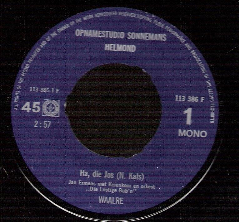 Waalre Carnaval-kapel Lustigen Bub'n- 1968 -Zeldz carnaval, Ophalen, Gelezen