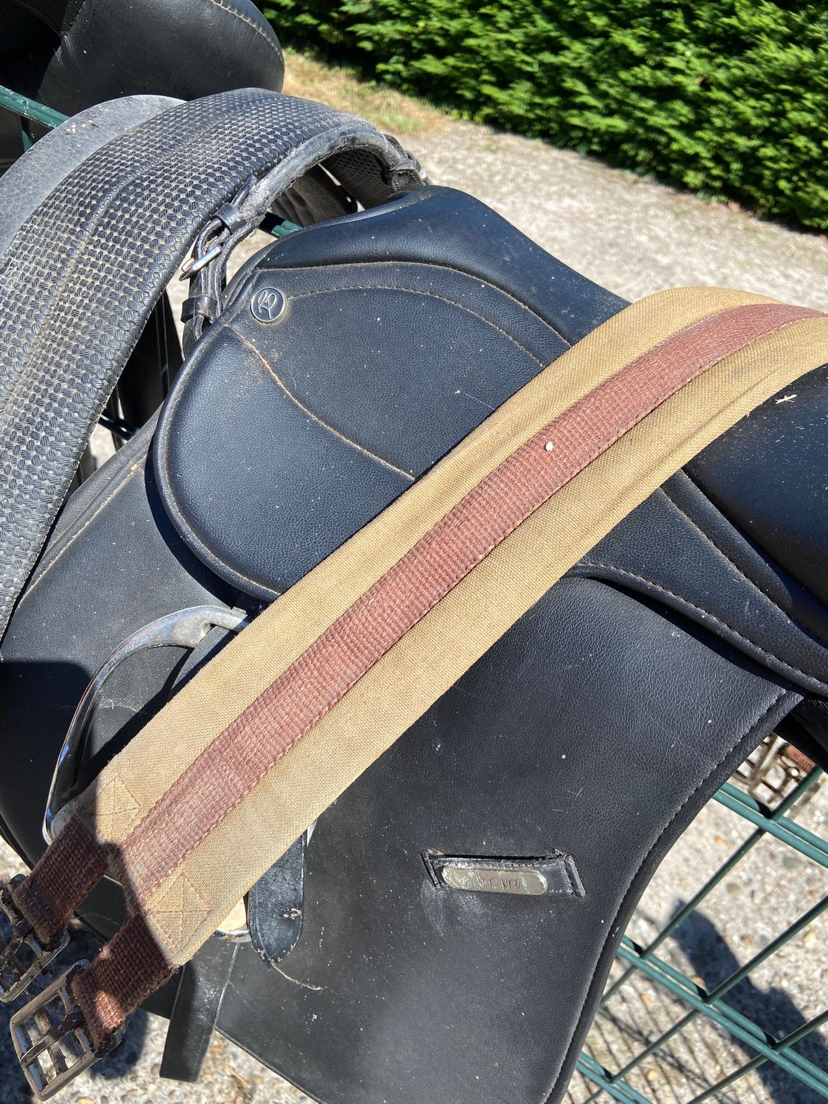 kunststof ponyzadel, hoofdstellen en dekens, Dieren en Toebehoren, Ophalen, Gebruikt